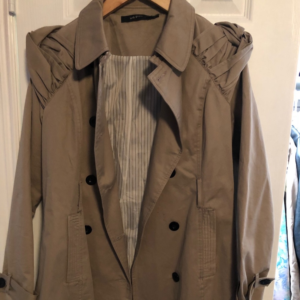 Cream color coat